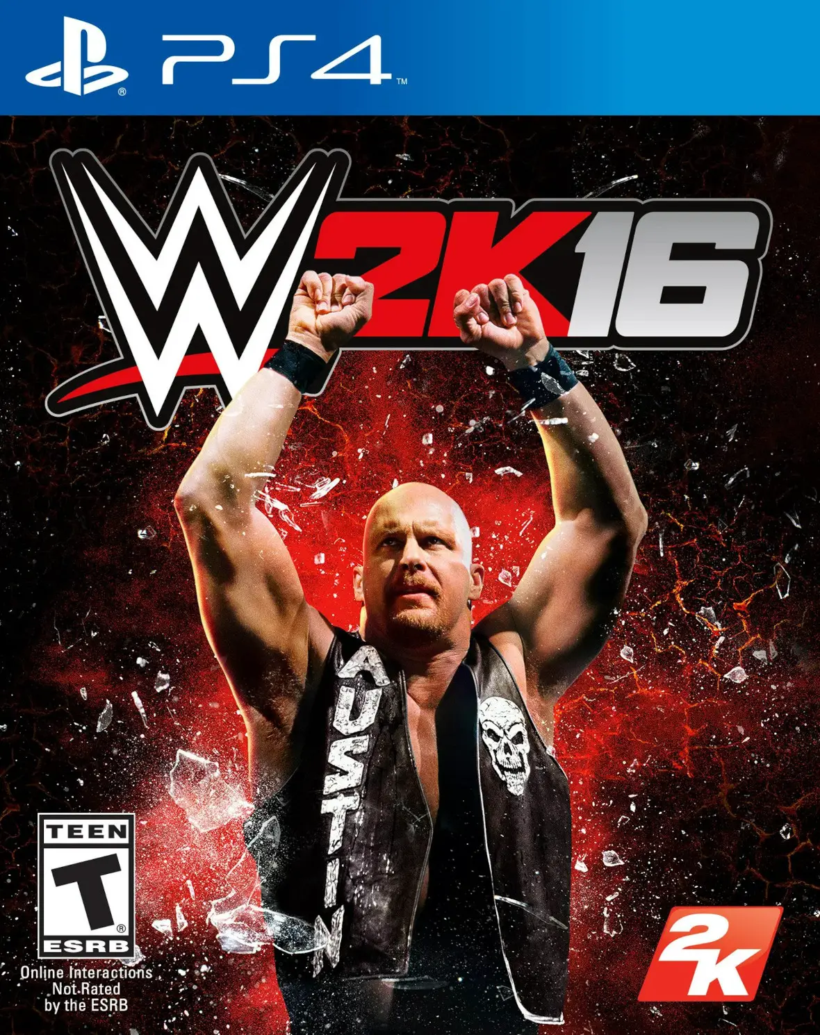 Capa de WWE 2k16