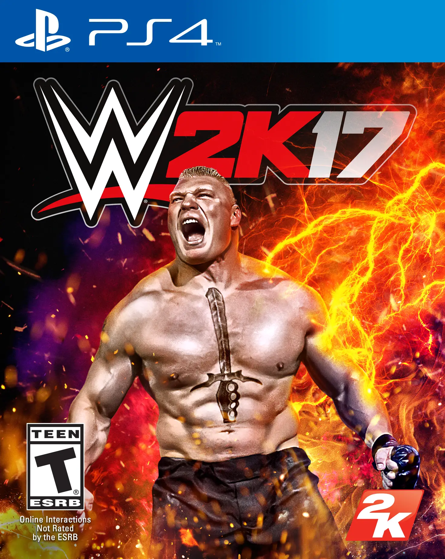 Capa de WWE 2K17