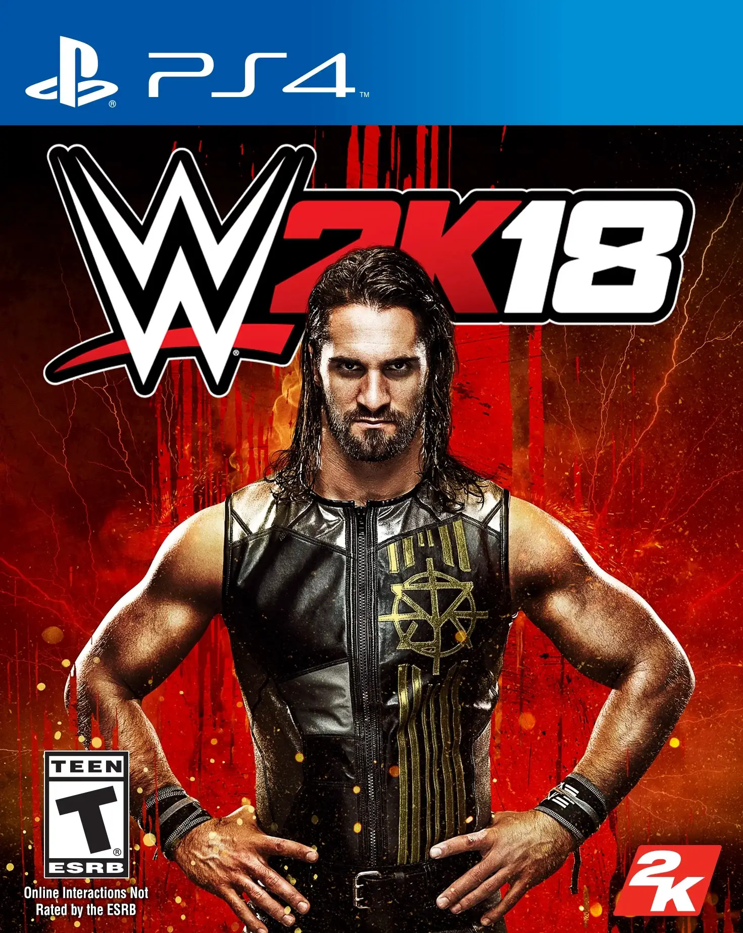 Capa de WWE 2K18