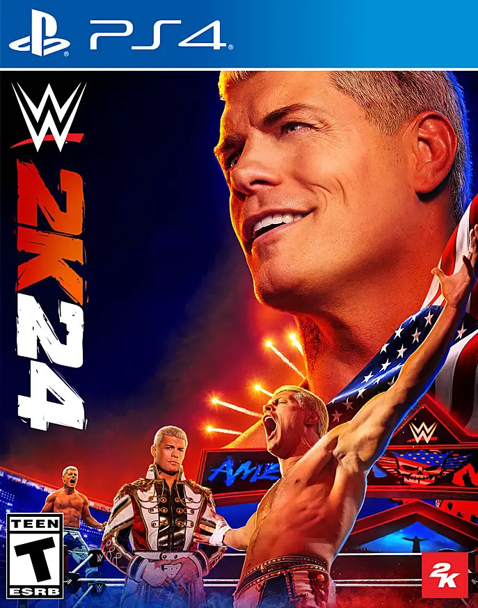 Capa de WWE 2K24