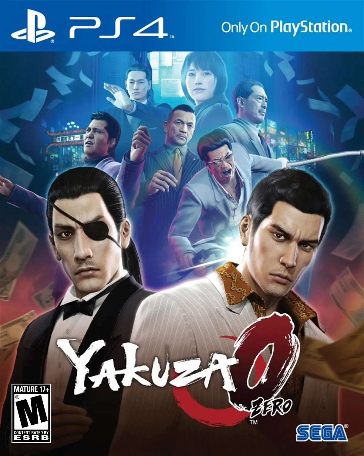 Capa de Yakuza 0