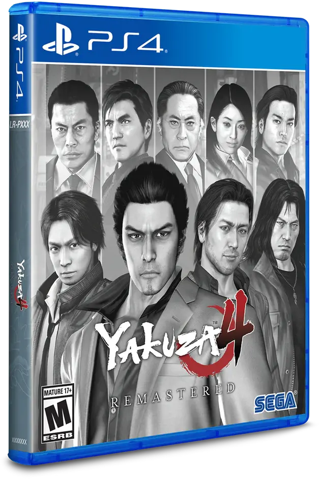 Capa de Yakuza 4 Remastered
