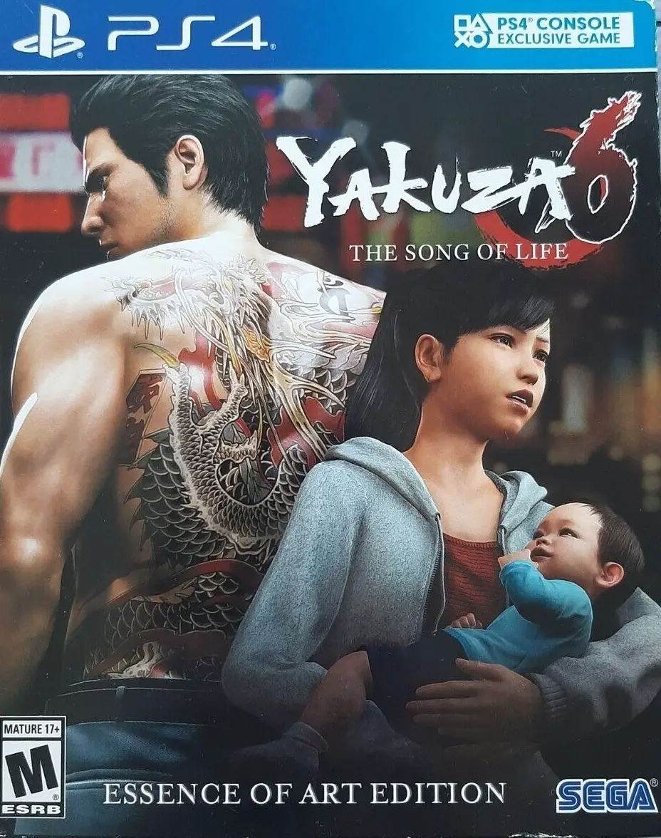 Capa de Yakuza 6: The Song of Life [Essence of Art Edition]