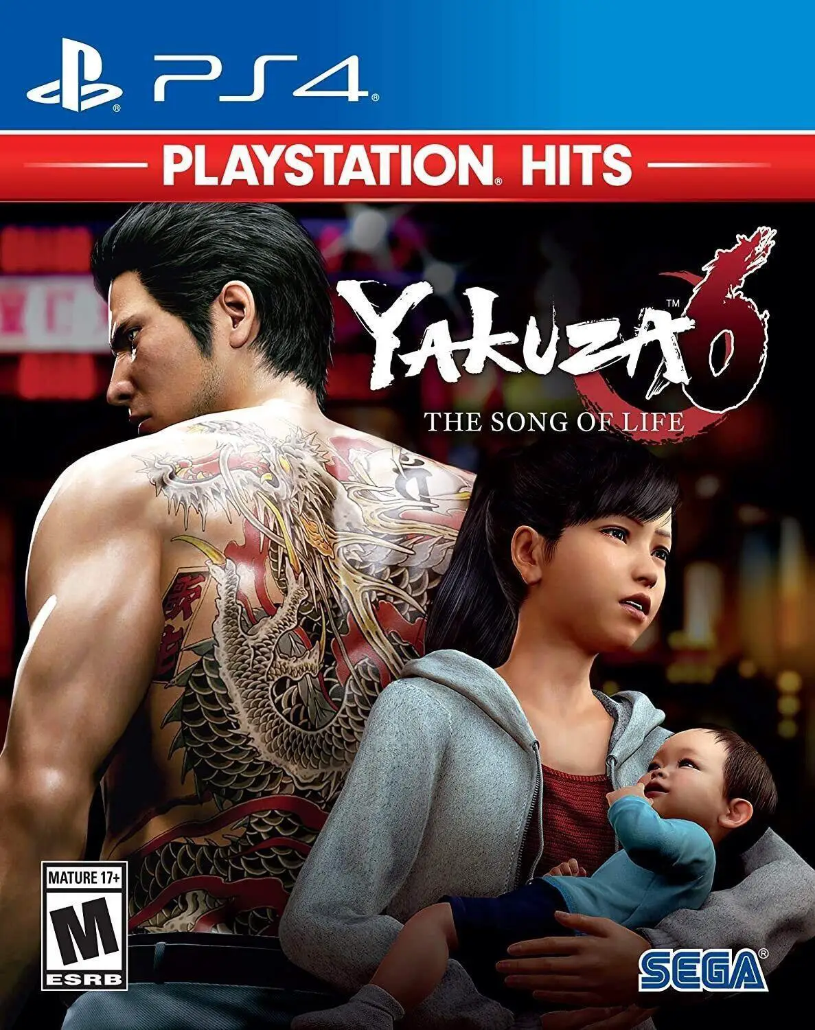 Capa de Yakuza 6: The Song of Life [PlayStation Hits]