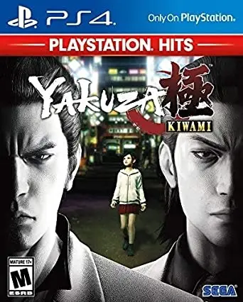 Capa de Yakuza Kiwami [PlayStation Hits]
