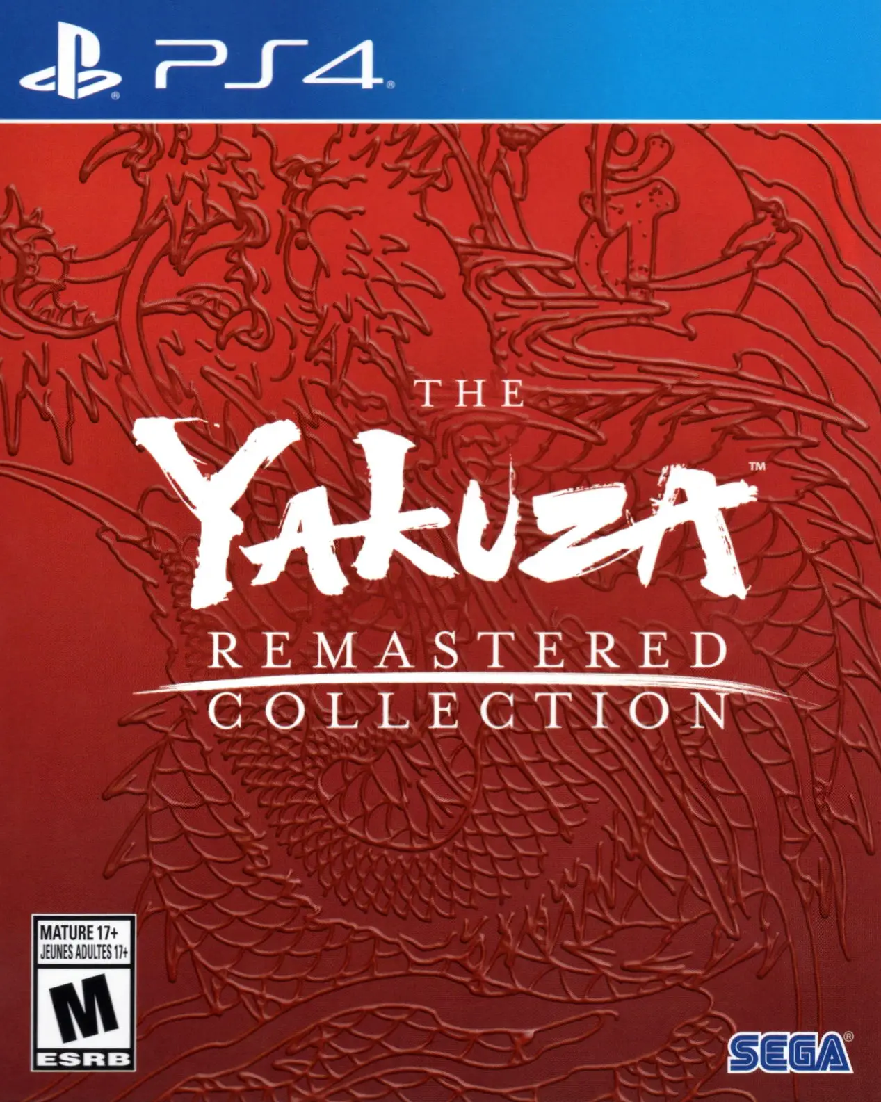 Capa de Yakuza Remastered Collection