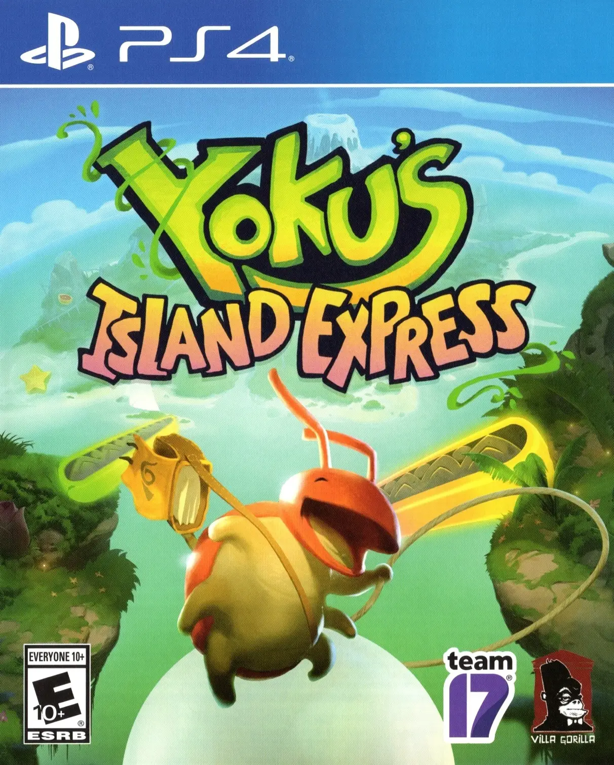 Capa de Yoku's Island Express