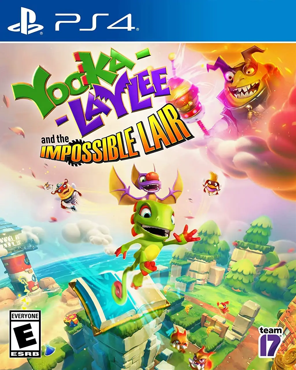 Capa de Yooka-Laylee and the Impossible Lair
