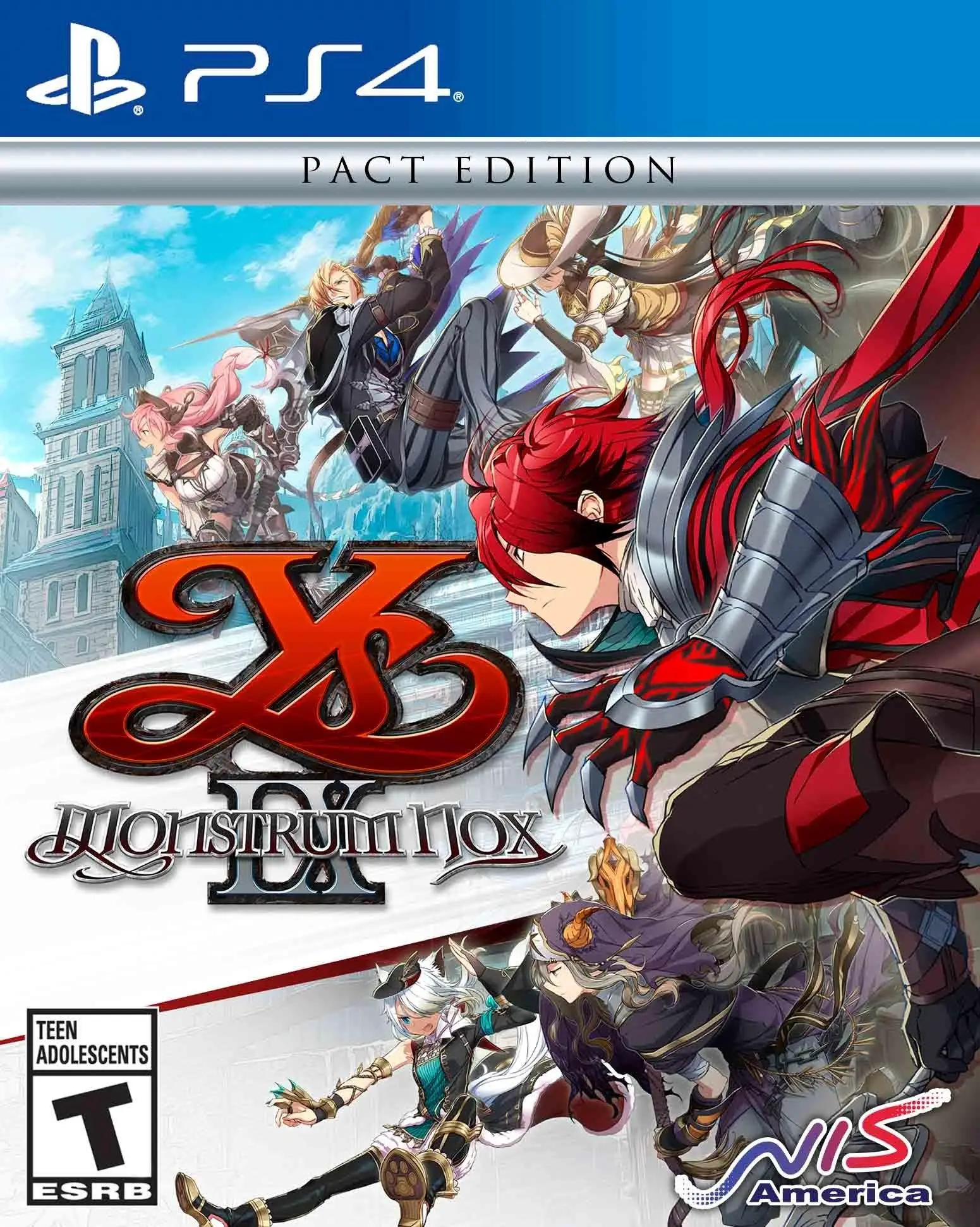 Capa de Ys IX: Monstrum Nox [Pact Edition]
