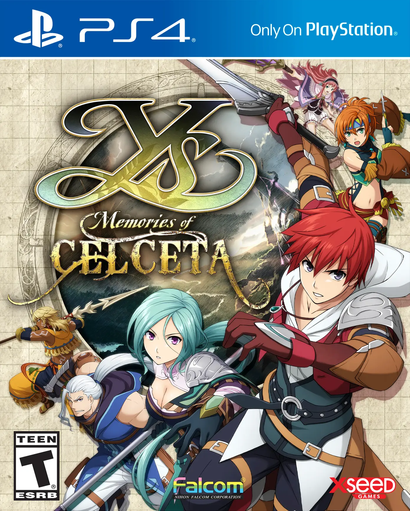 Capa de Ys: Memories of Celceta