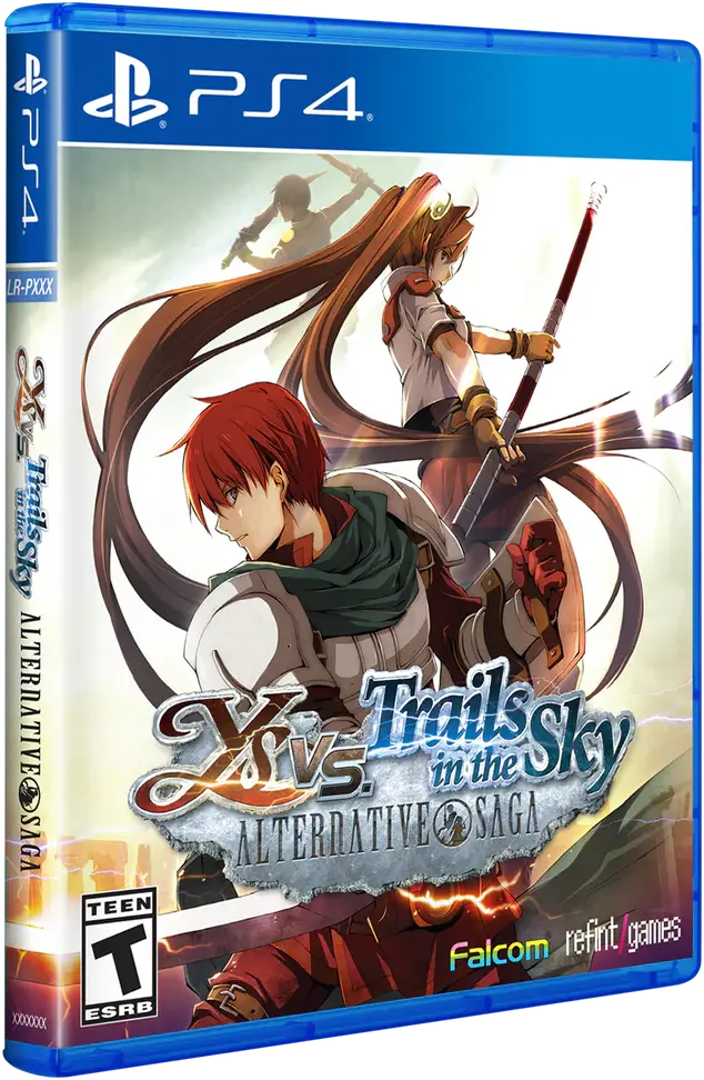 Capa de Ys vs. Trails in the Sky: Alternative Saga