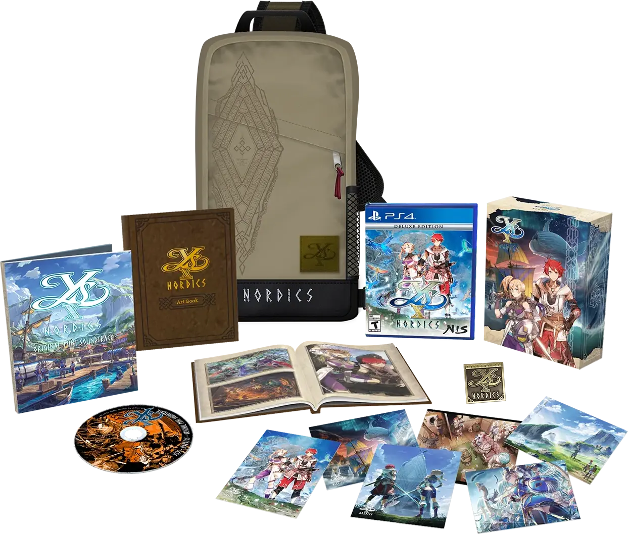 Capa de Ys X: Nordics [Limited Edition]
