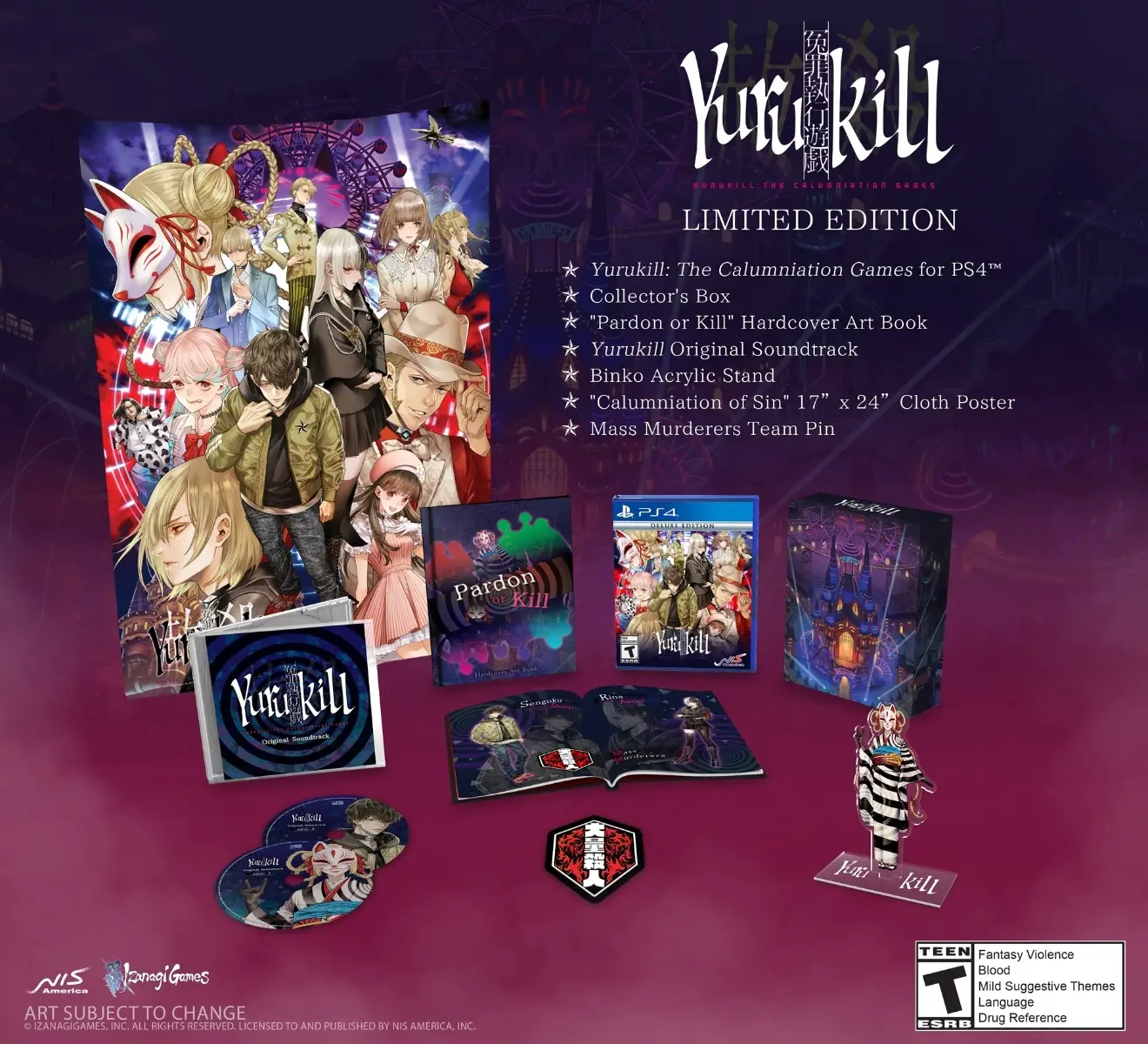 Capa de Yurukill: The Calumniation Games [Limited Edition]