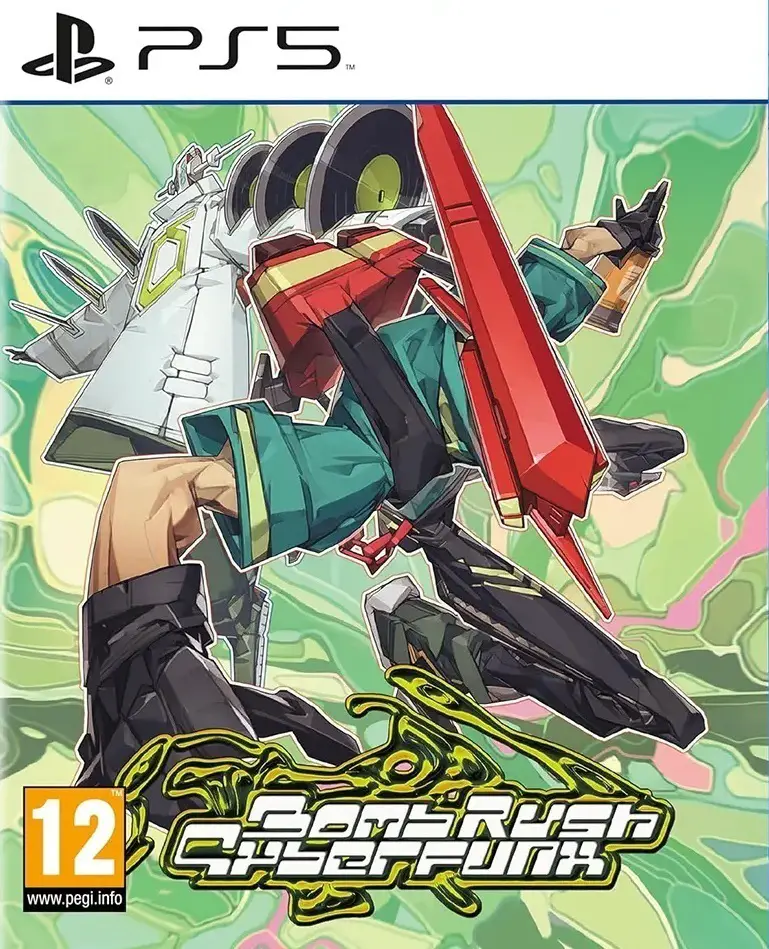 Capa de Bomb Rush Cyberfunk