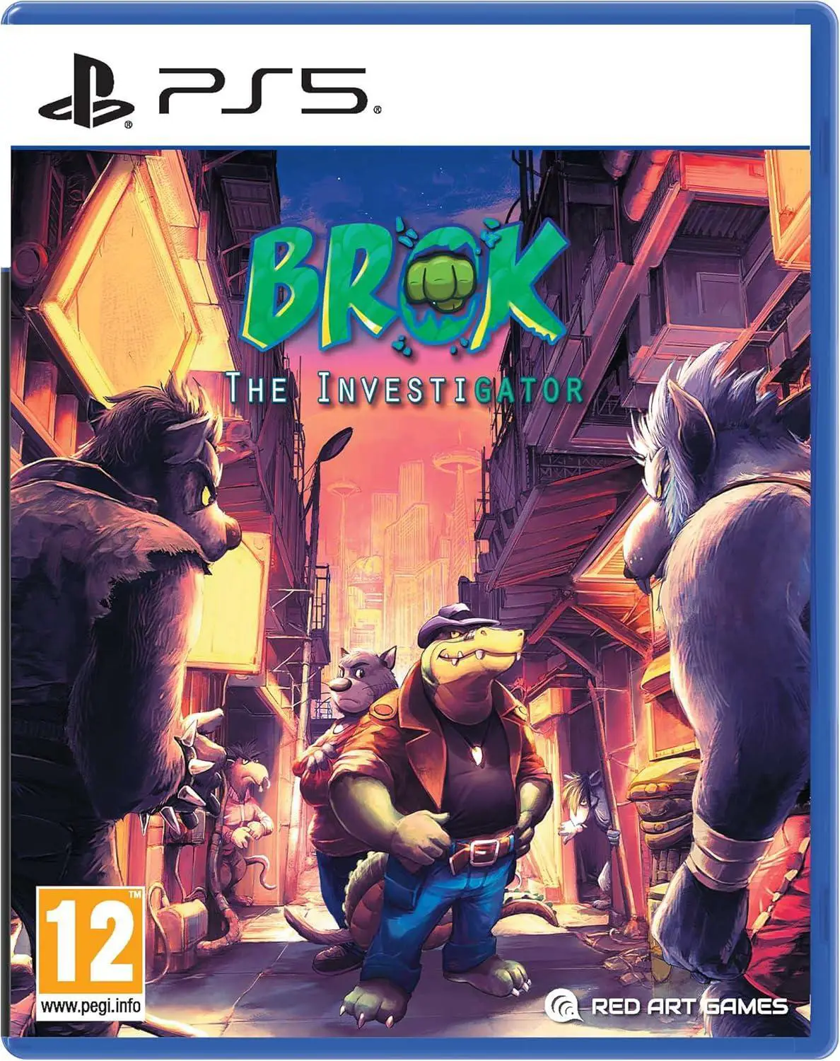 Capa de BROK: The InvestiGator