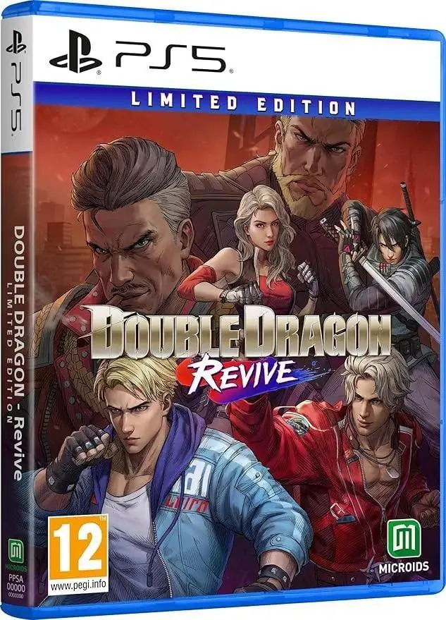 Capa de Double Dragon Revive [Limited Edition]