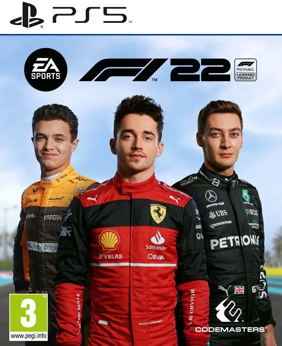 Capa de F1 22