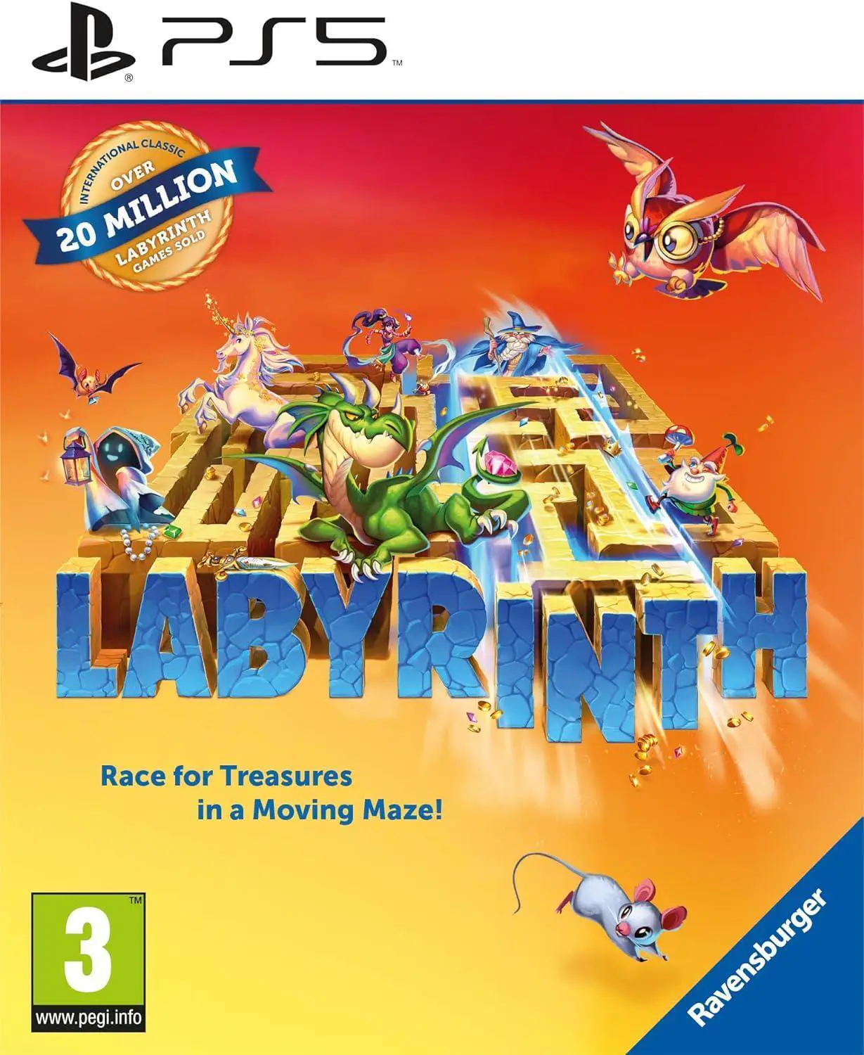 Capa de Labyrinth