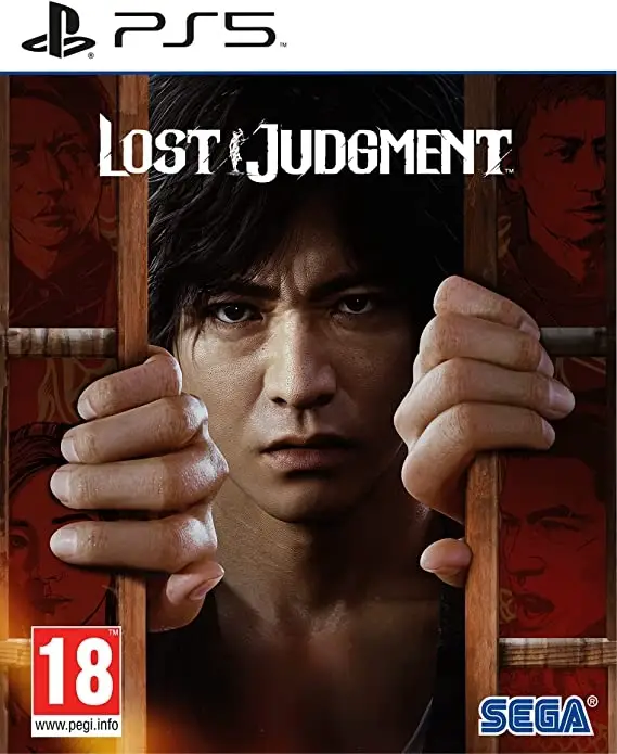 Capa de Lost Judgment