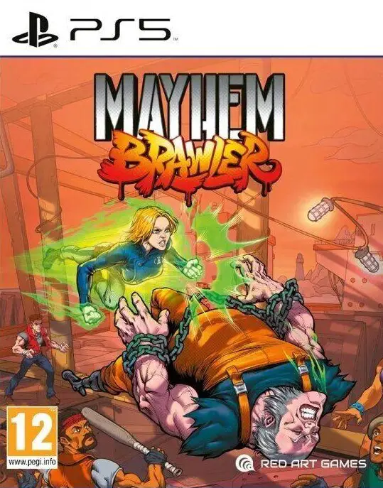 Capa de Mayhem Brawler