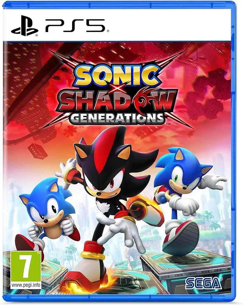 Capa de Sonic X Shadow Generations