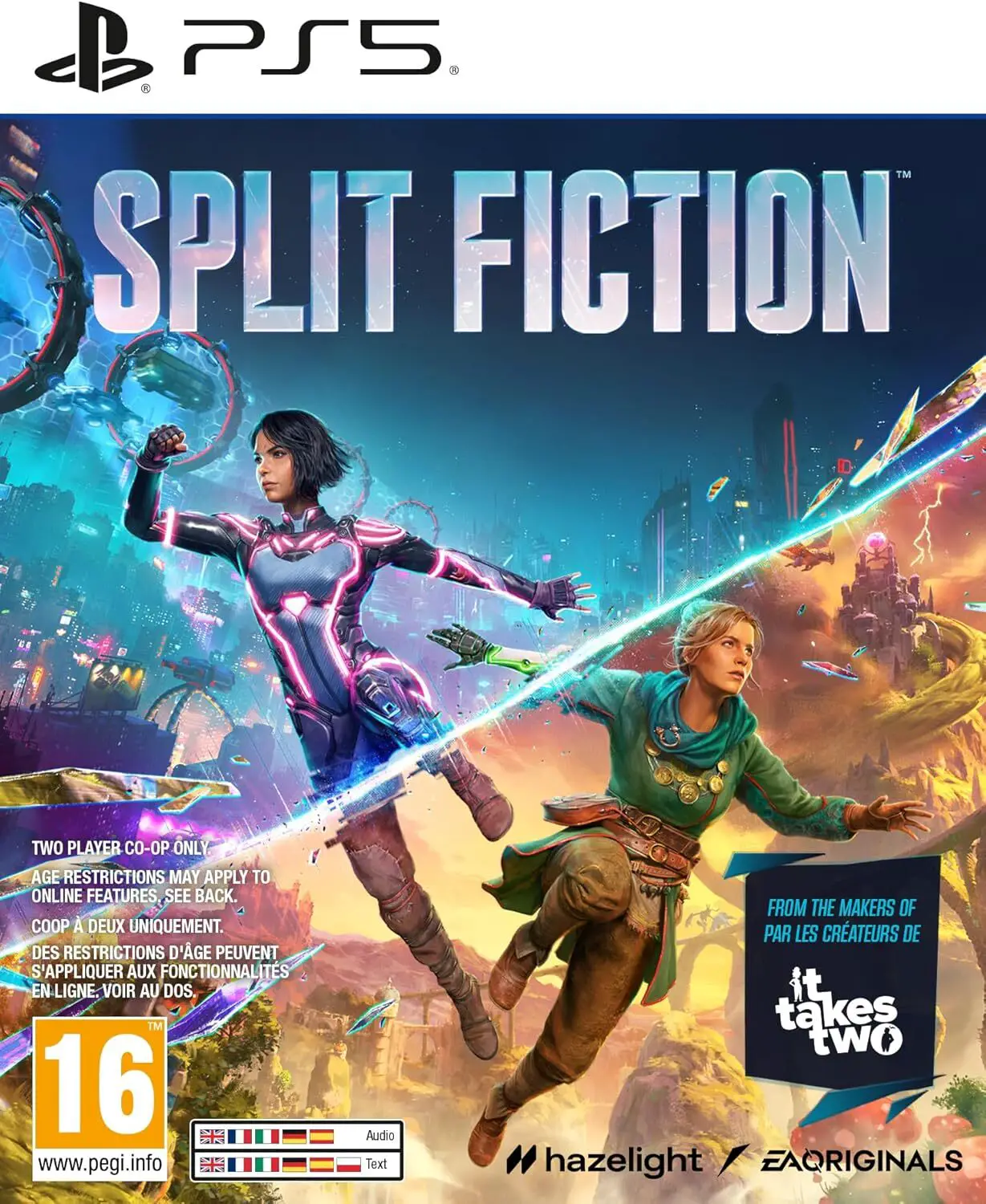 Capa de Split Fiction