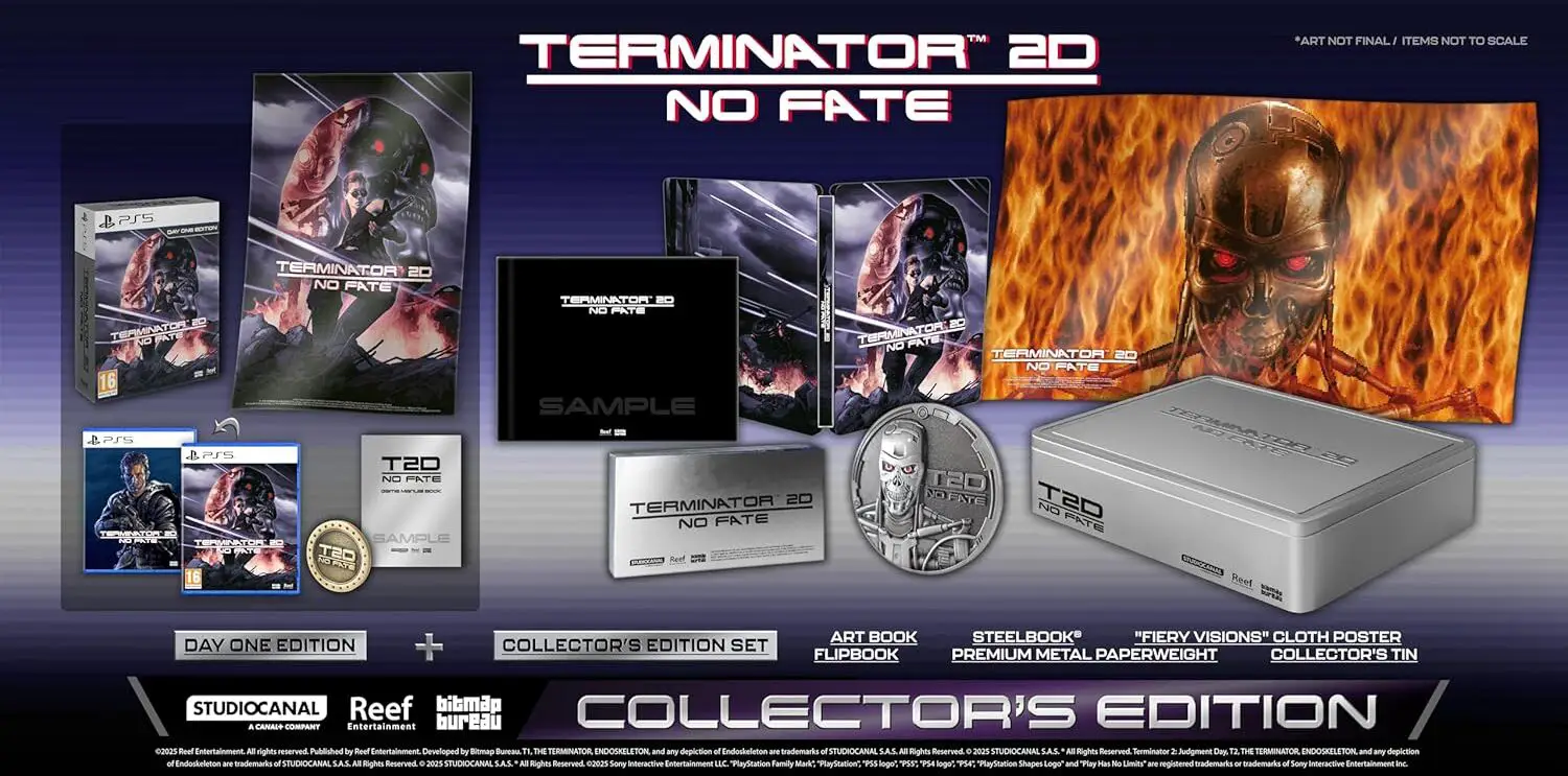 Capa de Terminator 2D: No Fate [Collector's Edition]