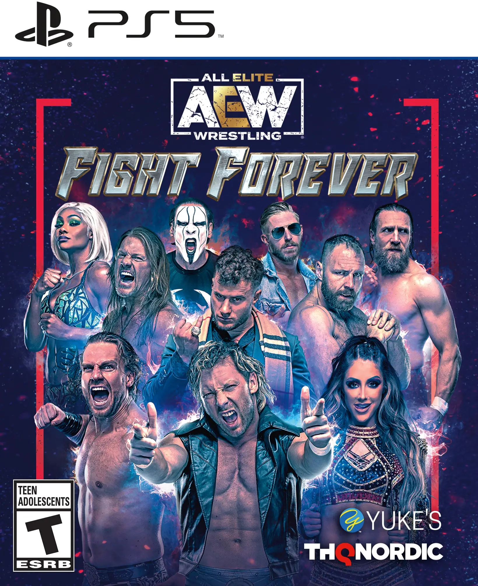Capa de AEW: Fight Forever