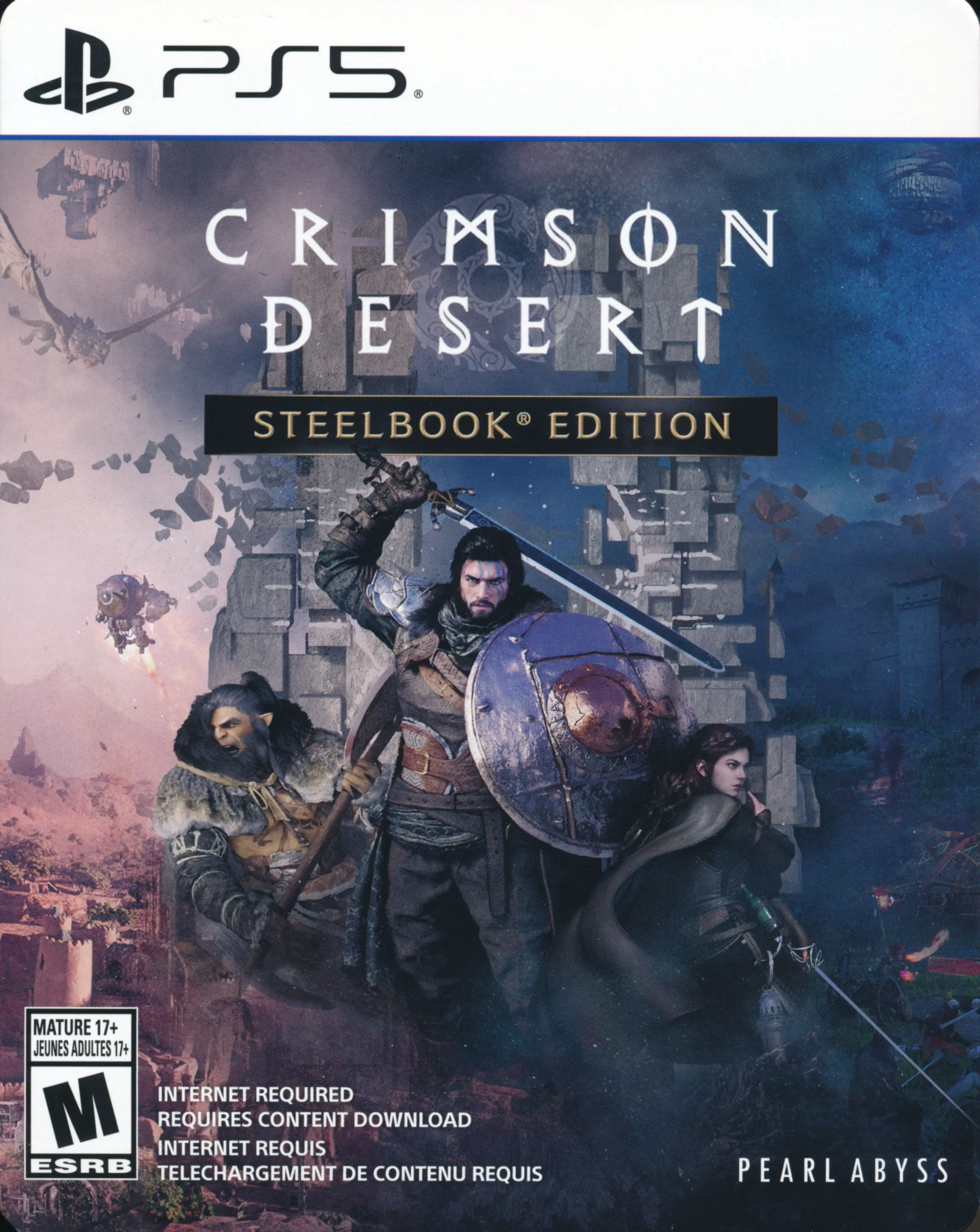 Capa de Crimson Desert [Steelbook Edition]