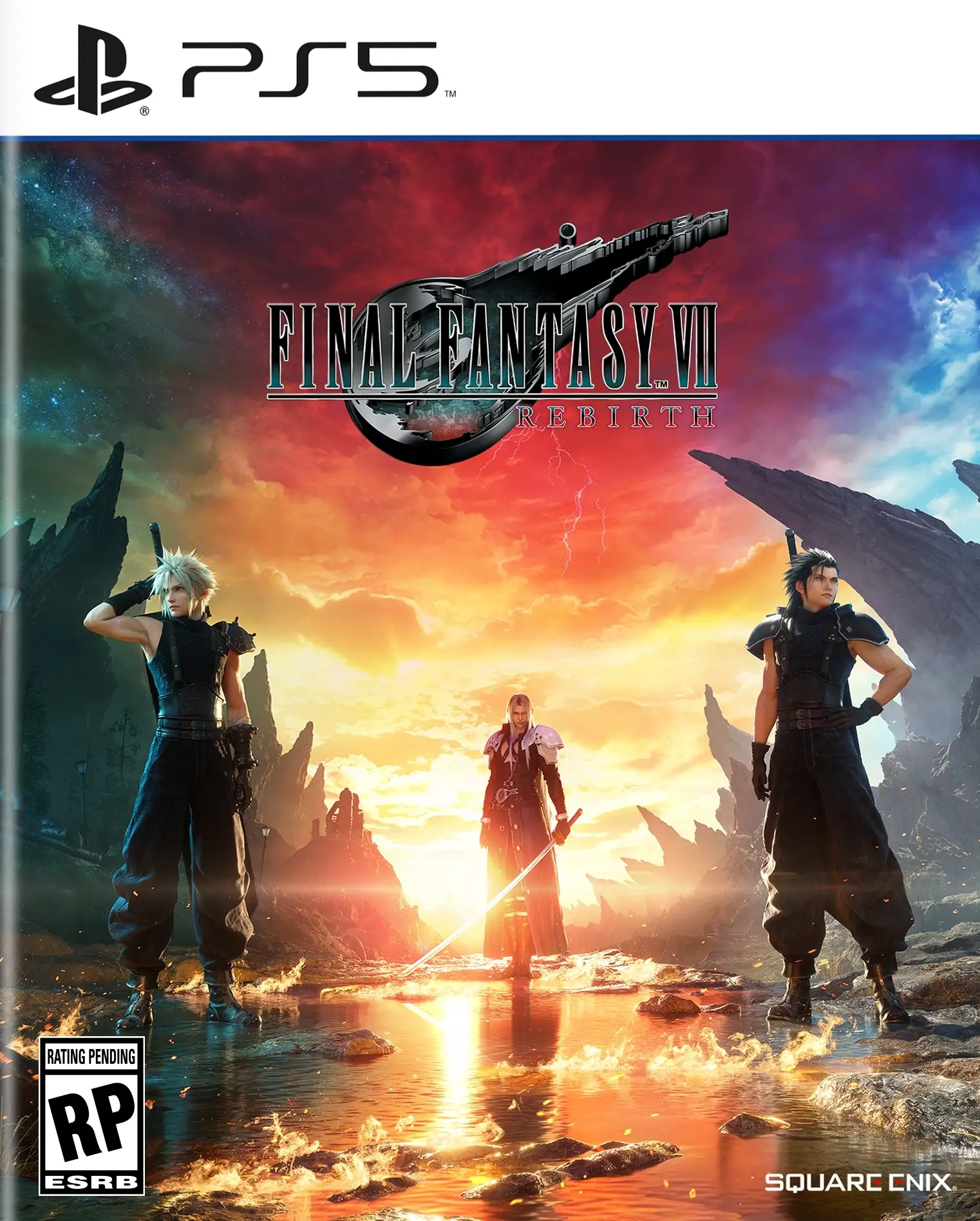 Capa de Final Fantasy VII Rebirth