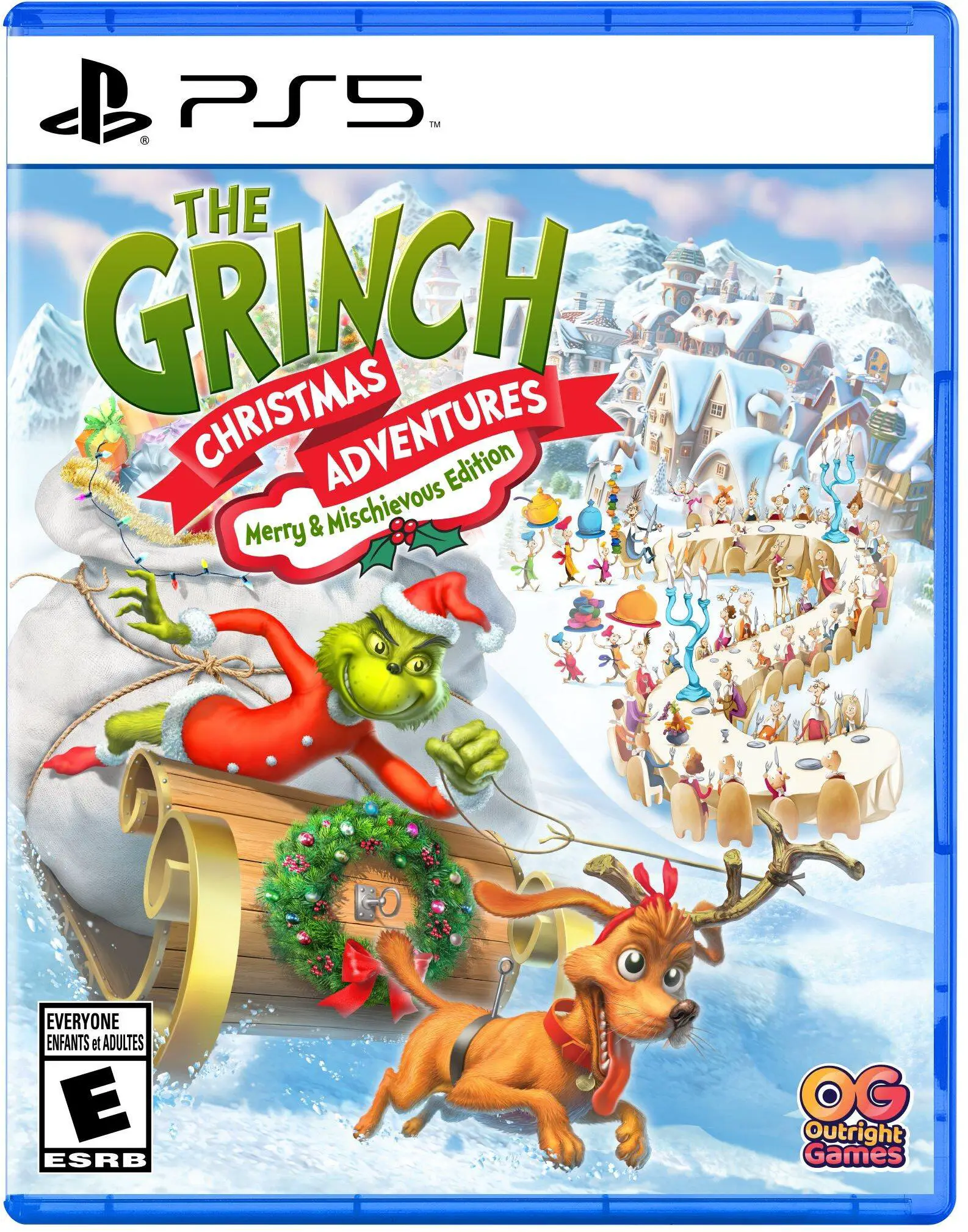 Capa de Grinch: Christmas Adventures [Merry & Mischievous Edition]