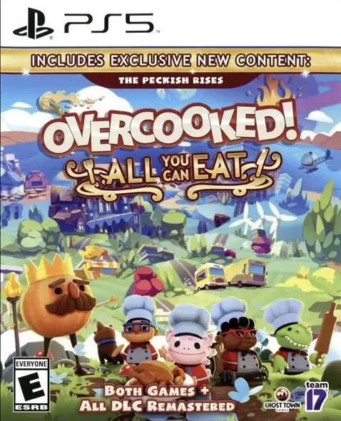Capa de Overcooked: All You Can Eat