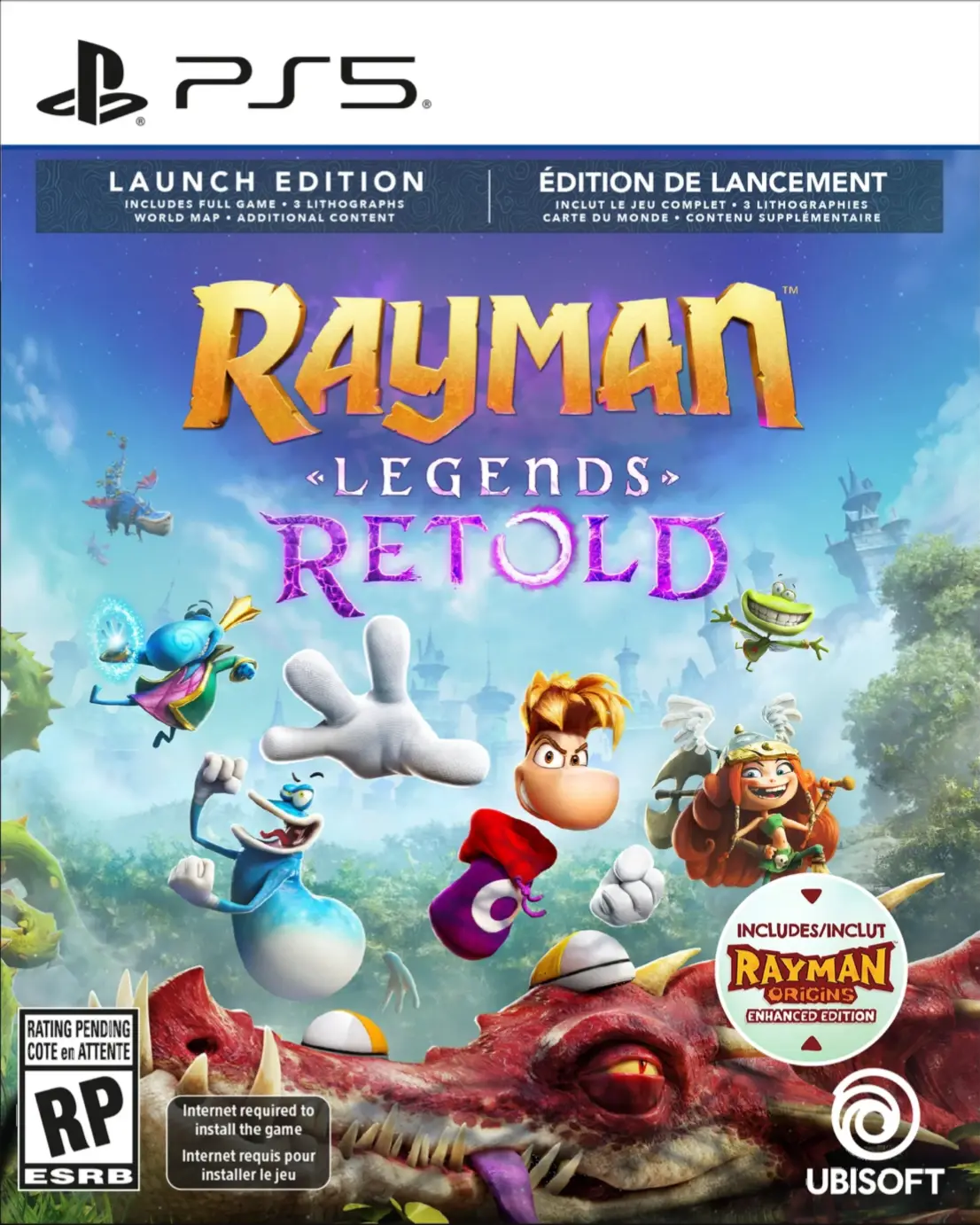 Capa de Rayman Legends: Retold [Launch Edition]