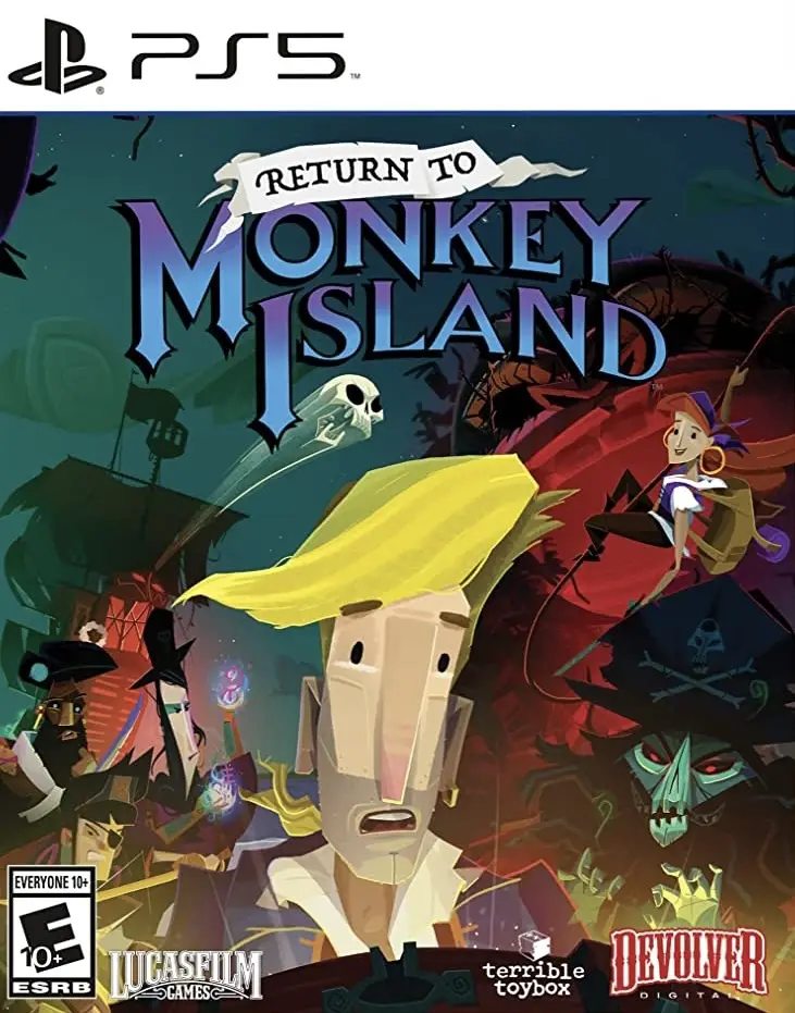 Capa de Return to Monkey Island