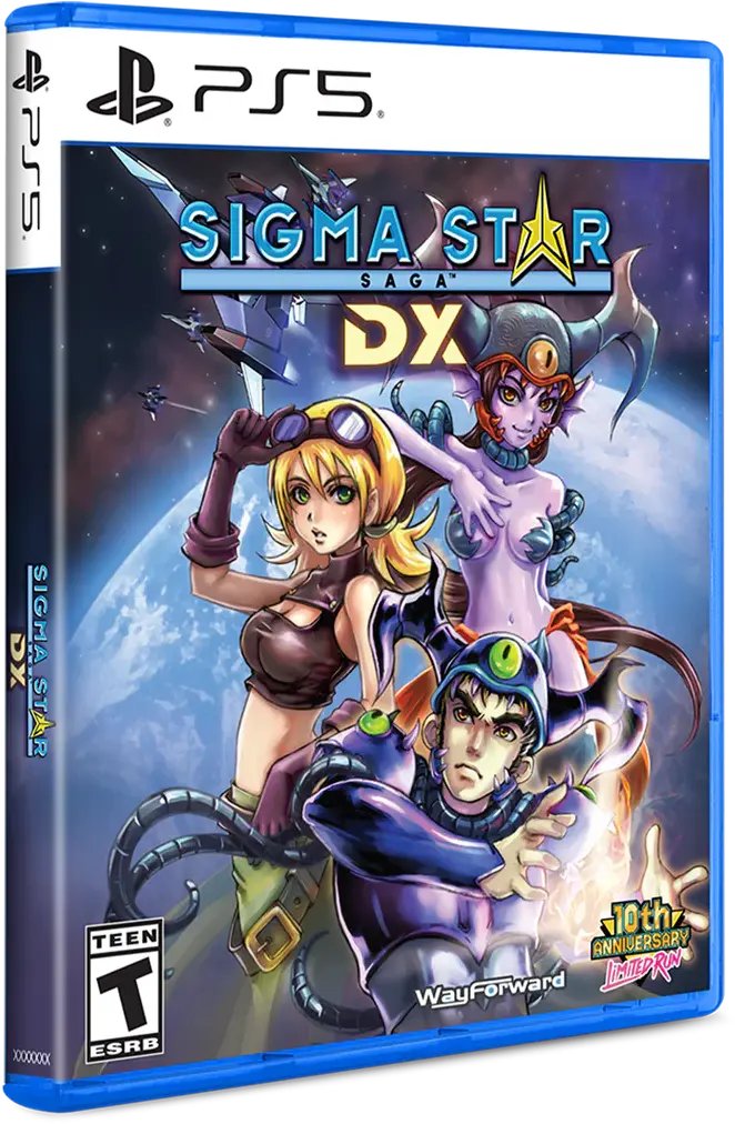 Capa de Sigma Star Saga DX