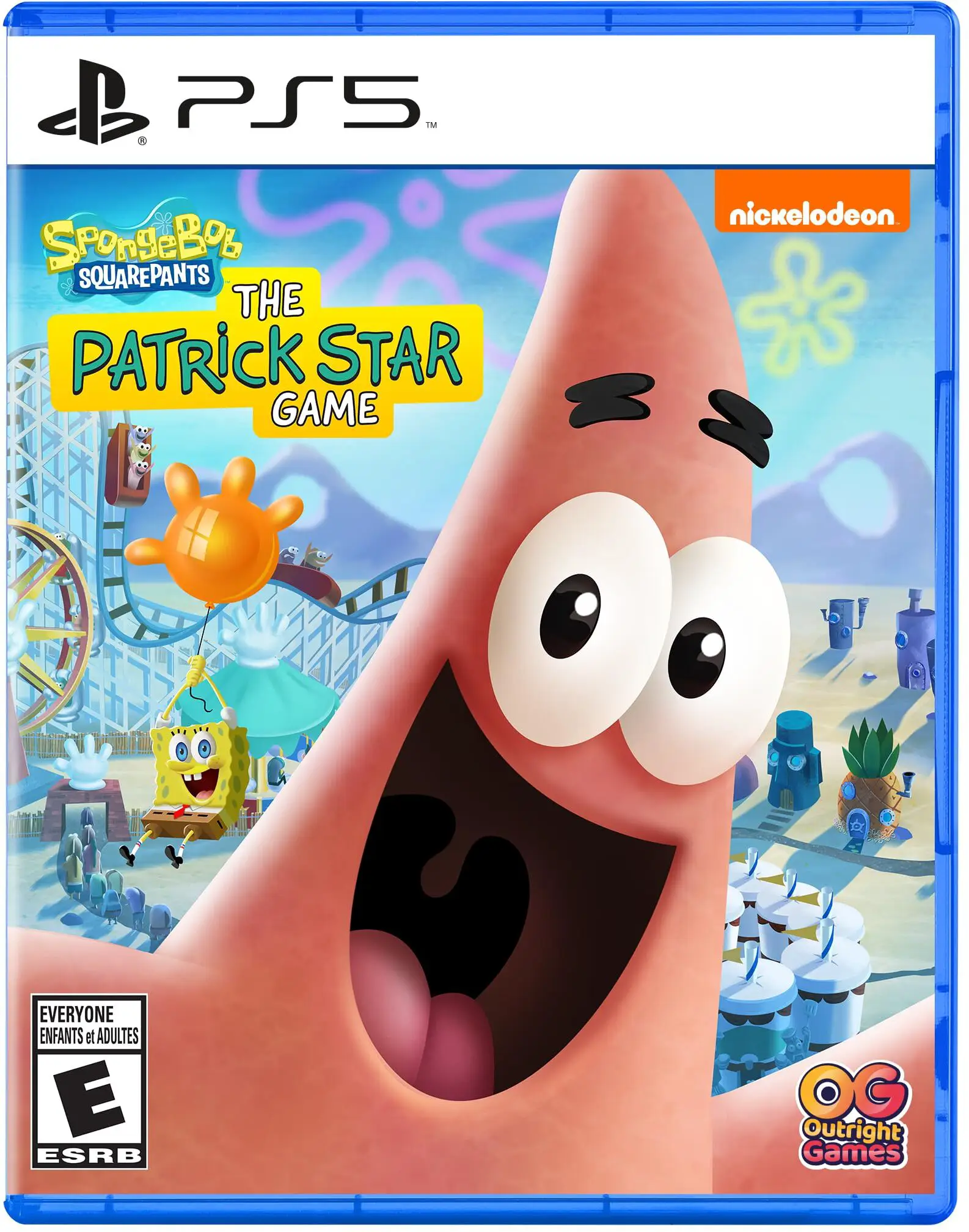 Capa de Spongebob Squarepants: The Patrick Star Game