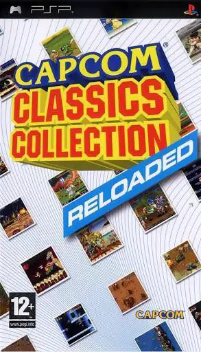 Capa de Capcom Classics Collection Reloaded