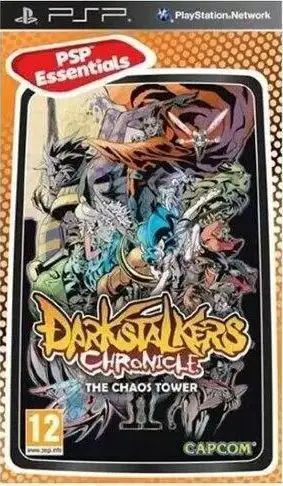 Capa de Darkstalkers Chronicle: The Chaos Tower [PSP Essentials]
