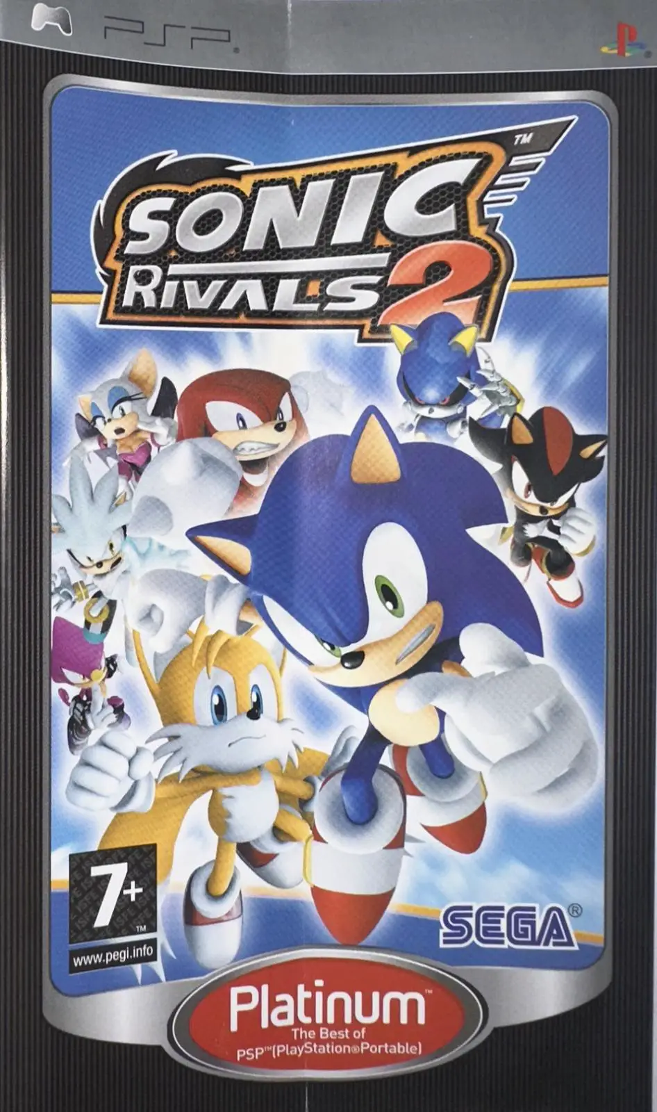 Capa de Sonic Rivals 2 [Platinum]