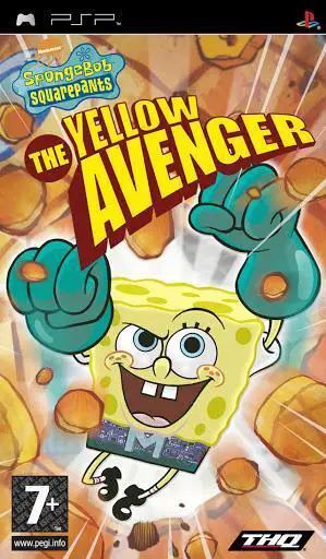 Capa de SpongeBob SquarePants: The Yellow Avenger
