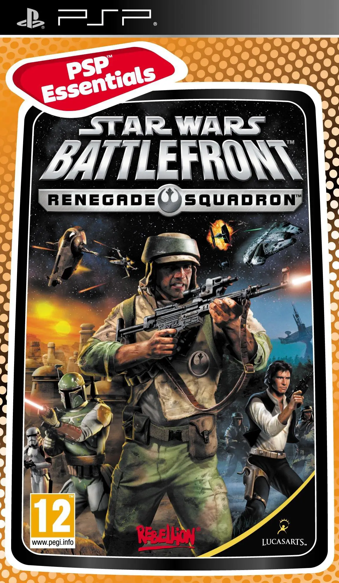 Capa de Star Wars Battlefront: Renegade Squadron [PSP Essentials]