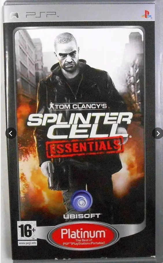 Capa de Tom Clancy's Splinter Cell: Essentials [Platinum]
