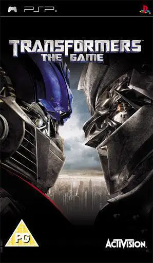 Capa de Transformers: The Game