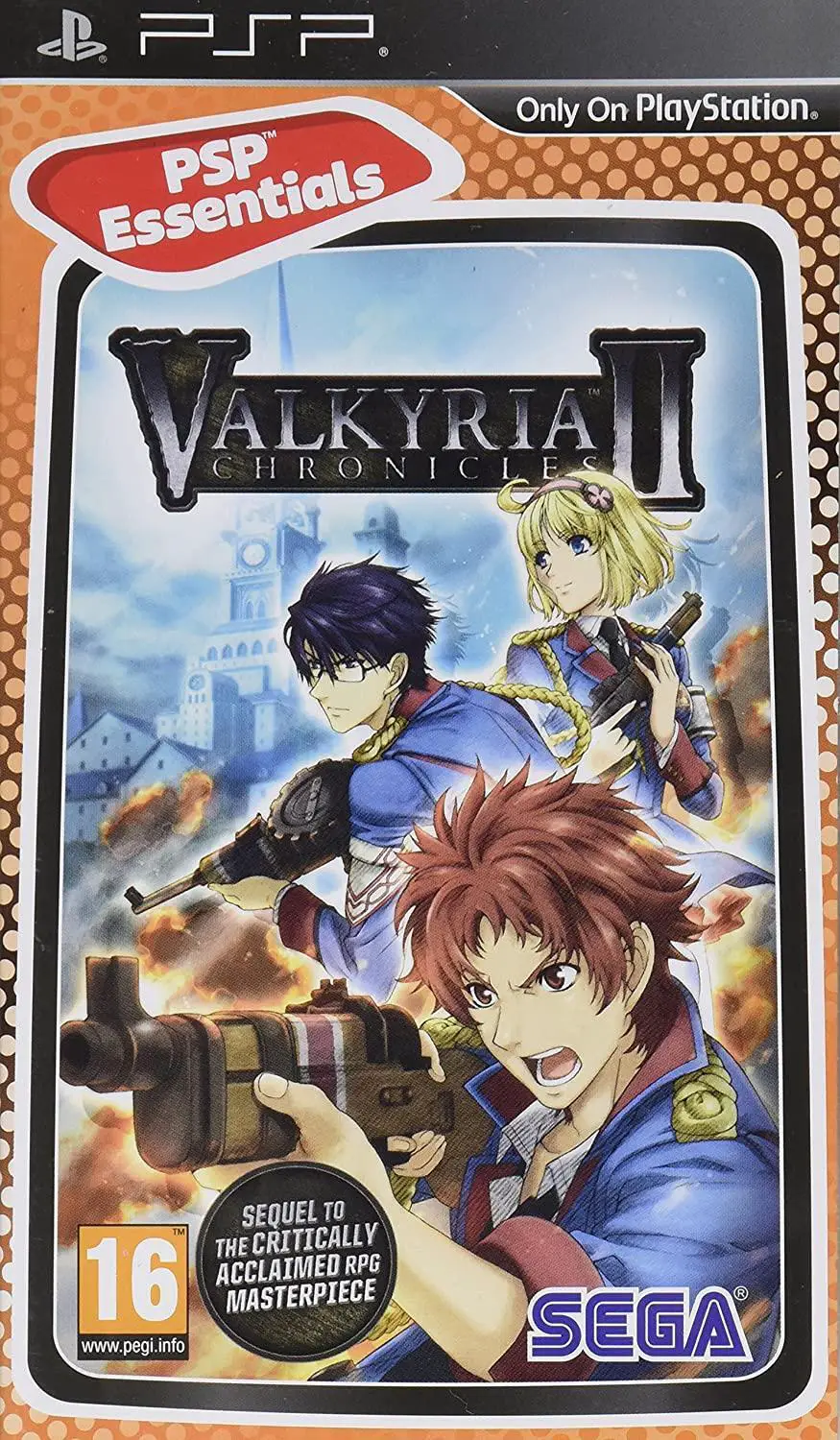Capa de Valkyria Chronicles II [PSP Essentials]