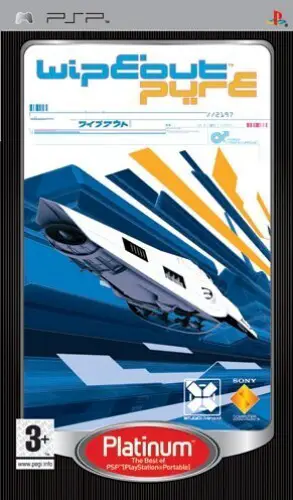 Capa de Wipeout Pure [Platinum]