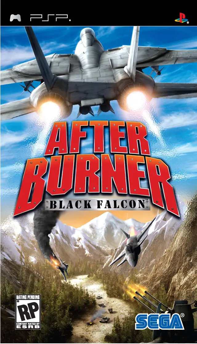 Capa de After Burner: Black Falcon