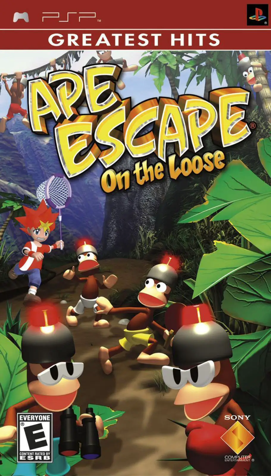 Capa de Ape Escape: On the Loose [Greatest Hits]