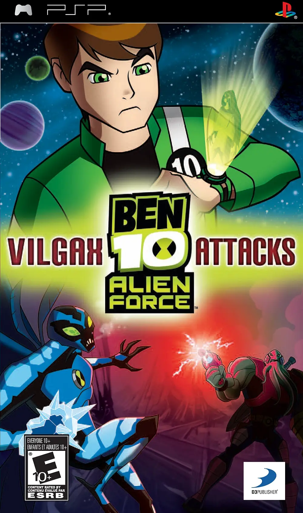 Capa de Ben 10 Alien Force: Vilgax Attacks