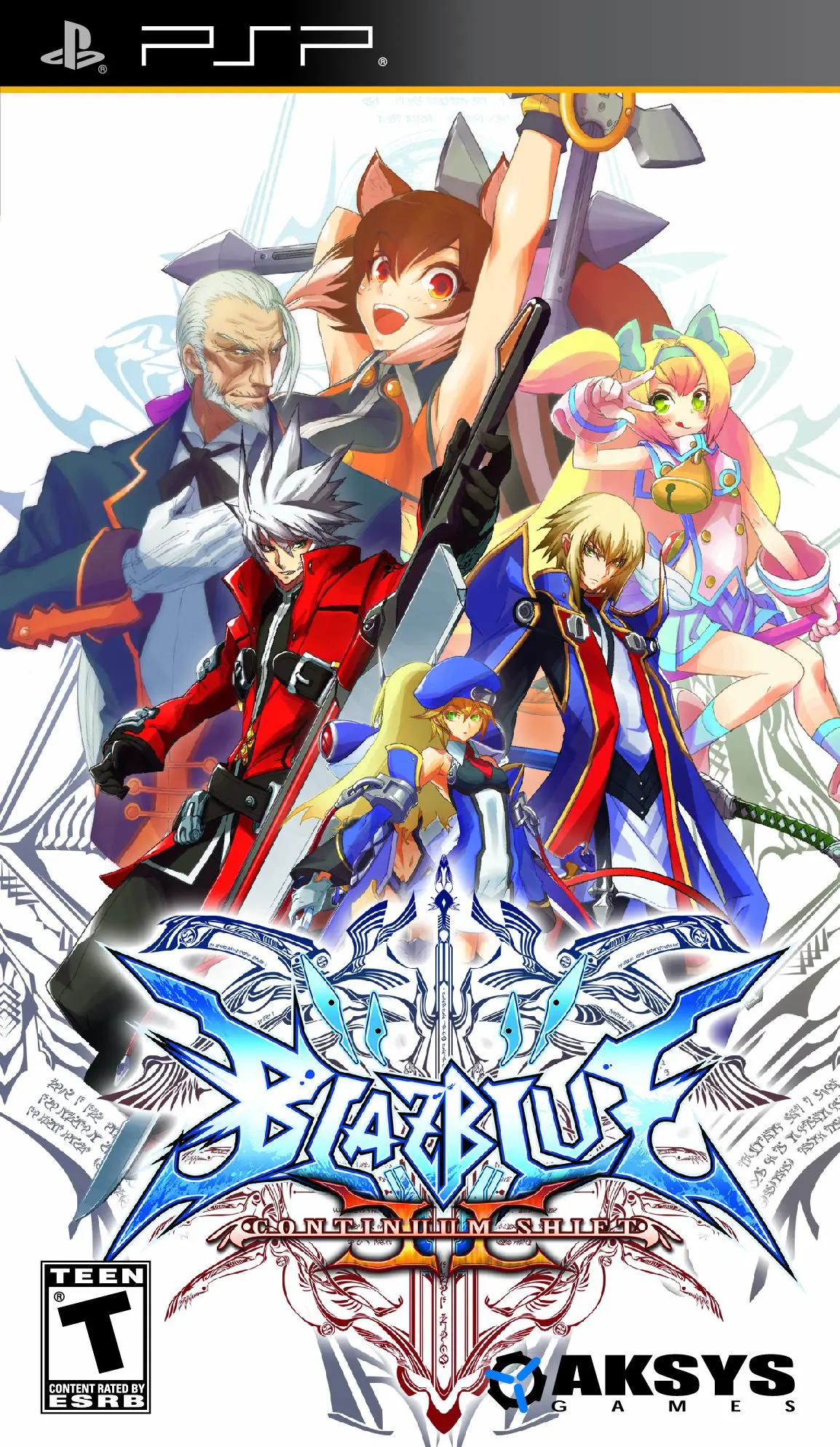 Capa de BlazBlue: Continuum Shift II