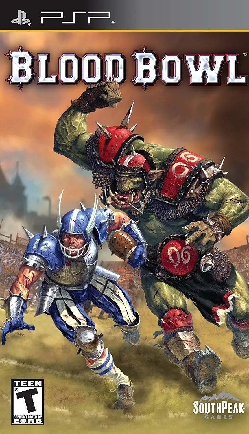 Capa de Blood Bowl